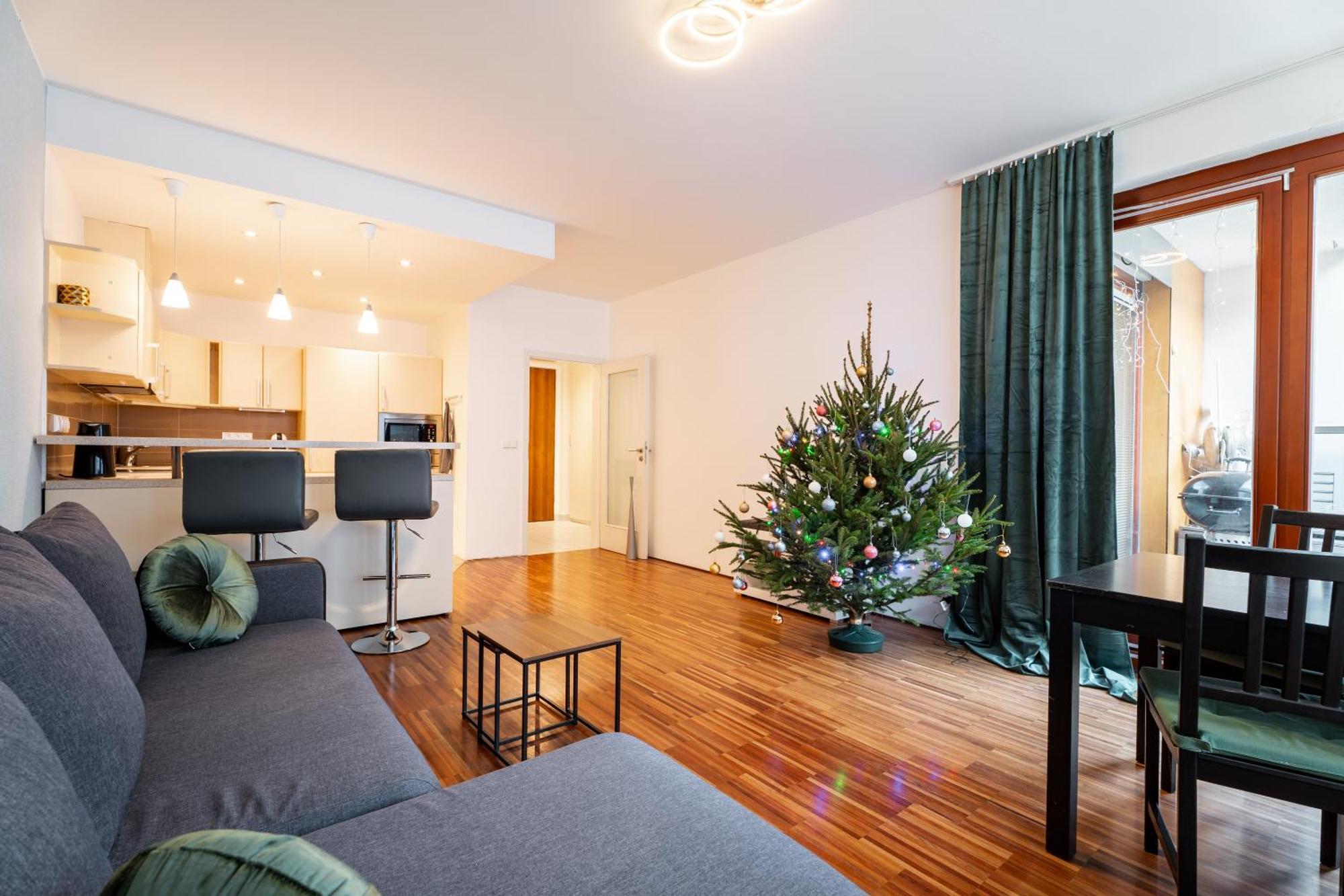 Apartament Auriapartments Karlin 2kk S Terasou A Parkovanim *